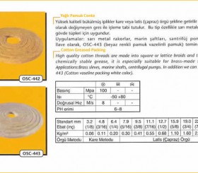 Salmastra Contası - Gland Packing